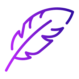 image depicting a shield with a feather